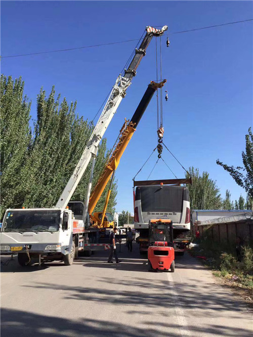 中牟县港口集装箱搬运案例